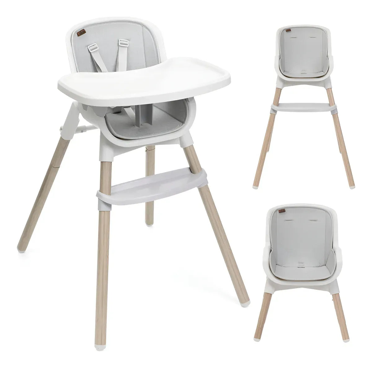 Chicco Silla Trona Zest Plus Wooden Grey 08087152800000