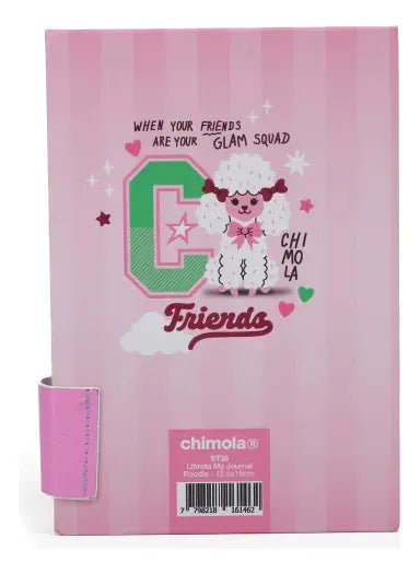 Chimola Libreta A5 My Journal Poodle ST35