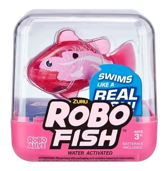 Robo Alive Robo Fish Pez Nadador Robotico Serie 1 7125