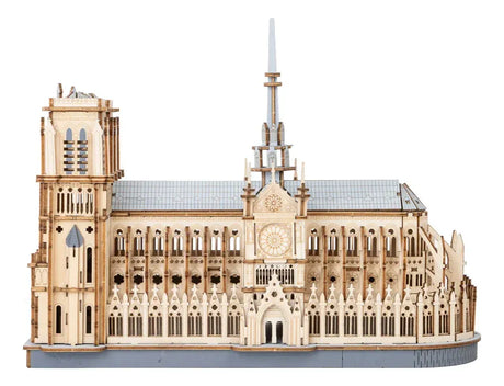 Robotime Rowood Puzzle 3d Catedral De París Tg511