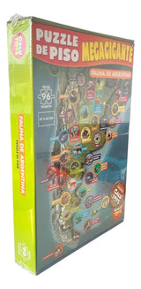 Puzzle De Piso Megagigante Fauna Argentina 96pzs 05082