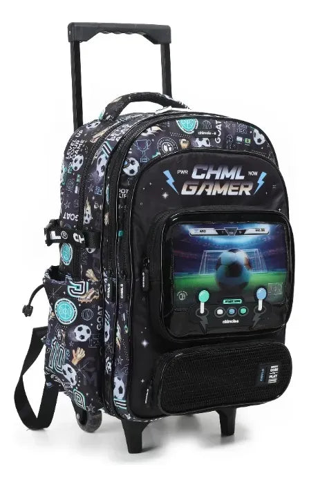 Chimola Mochila Carro 18p Gamer Futbol FS127