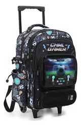 Chimola Mochila Carro 18p Gamer Futbol FS127