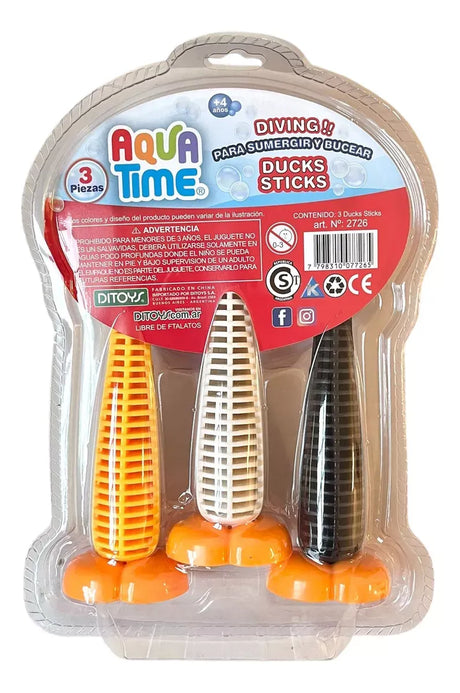 Aqua Time Patos Sticks para sumergir y bucear 2726