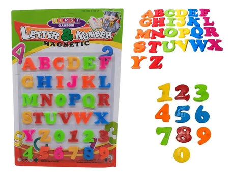 Letras y numeros plasticos magneticos FD8368 413-0046