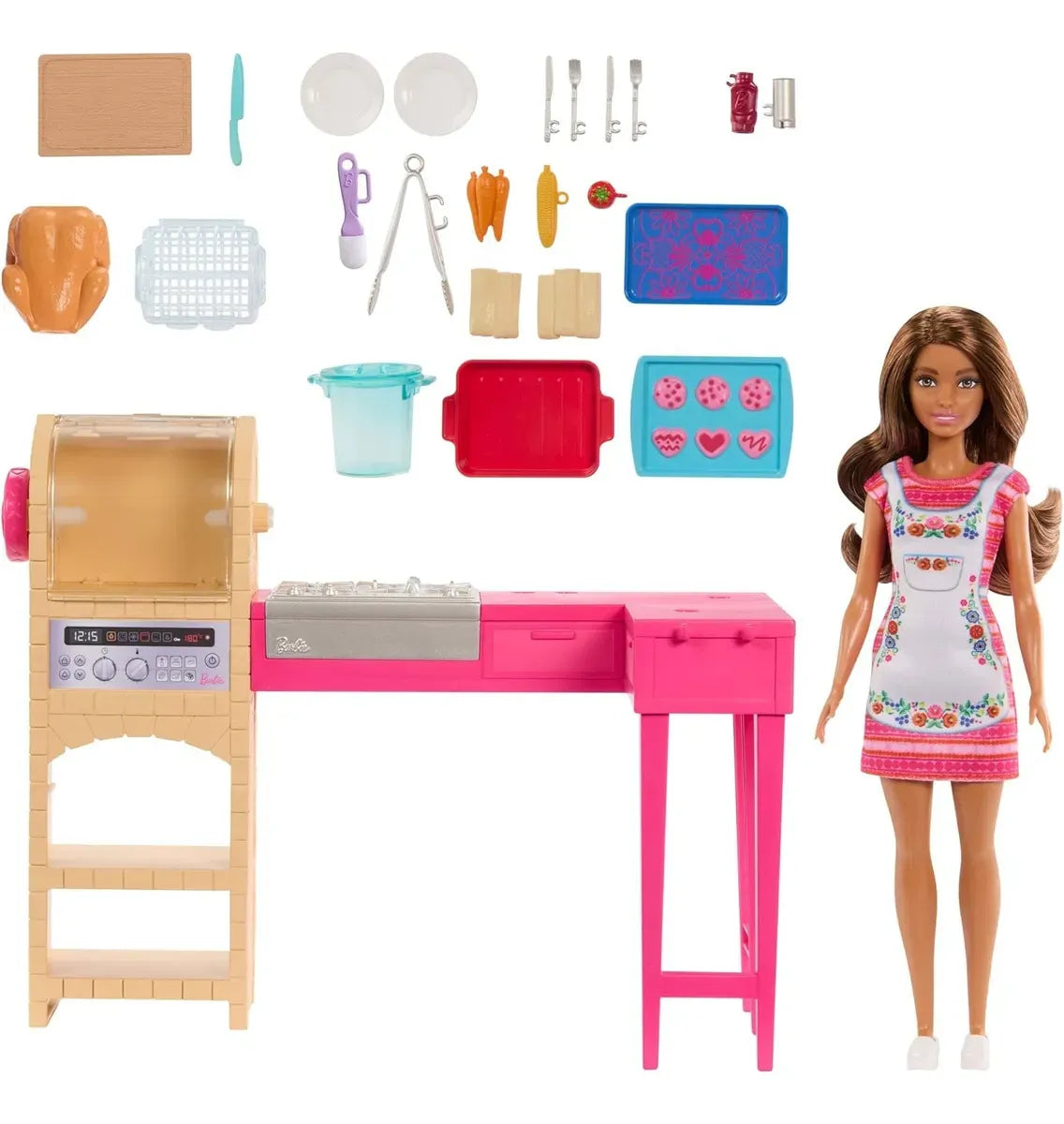 Barbie Receta de la amistad de Teresa Set Crea y Cocina JCT06