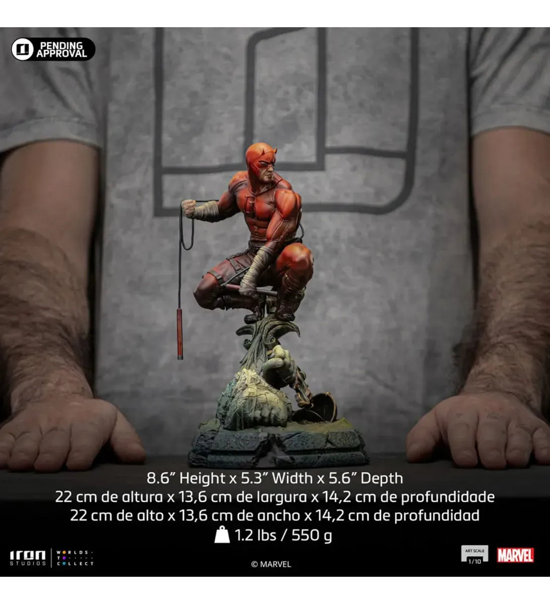 Iron Studios Daredevil Unleashed-Marvel Comics-Scale 1/10 MARCAS113724-10