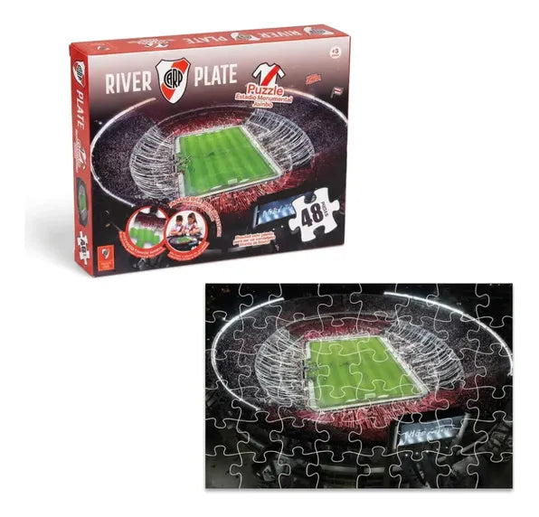 Puzzle River Estadio Monumental Jumbo 48 Piezas RIV0008