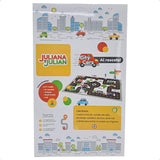 Juli Y Jul Cars Al Rescate X4 C/Accesorios SISJYJ035