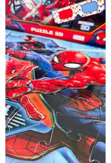 Puzzle Spiderman 3d C/Lentes 60 Piezas Vsp03314
