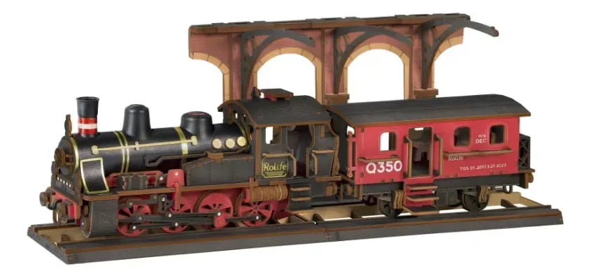 Robotime Puzzle 3d Tren De Vapor Tgs01 Rolife