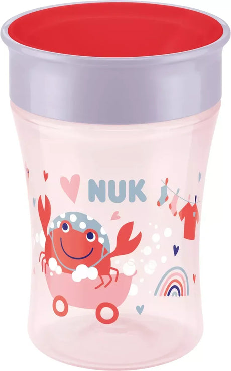 Nuk Vaso Evo Magic Cup Cangrejo rojo 230ml 08m+ 10255603