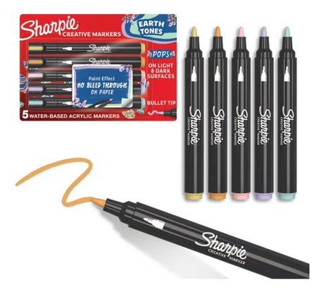 Sharpie Creative Markers X5 Tono Tierra 1 2209902