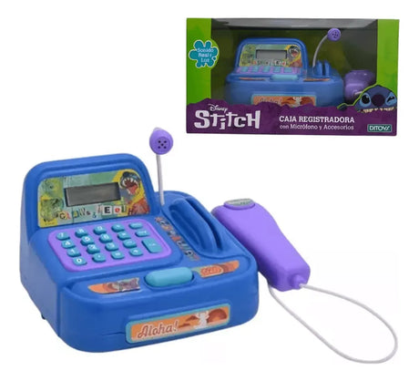 Caja Registradora Stitch Con Microfono 2782