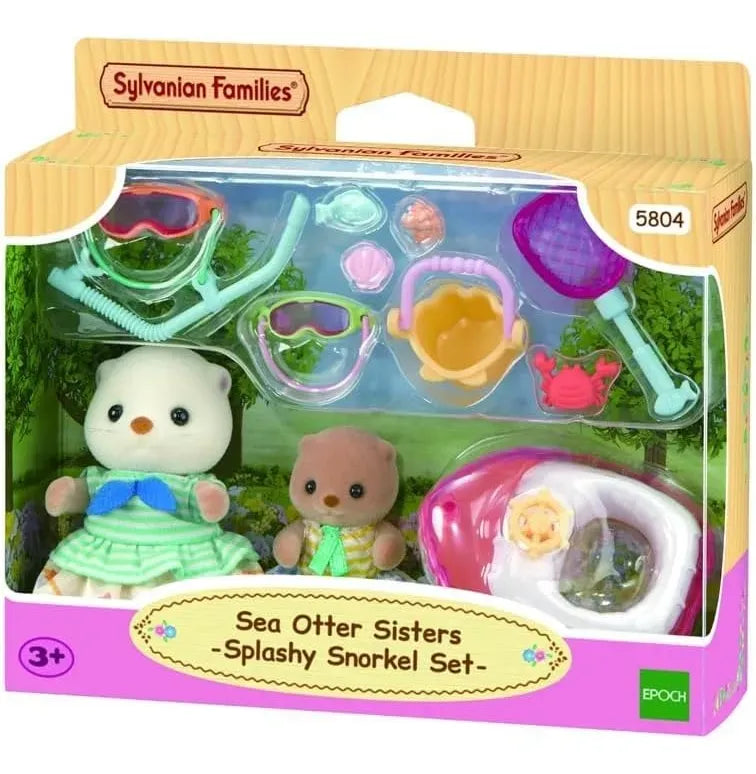 Sylvanian Families Set Hermanas Nutria Marina 5804