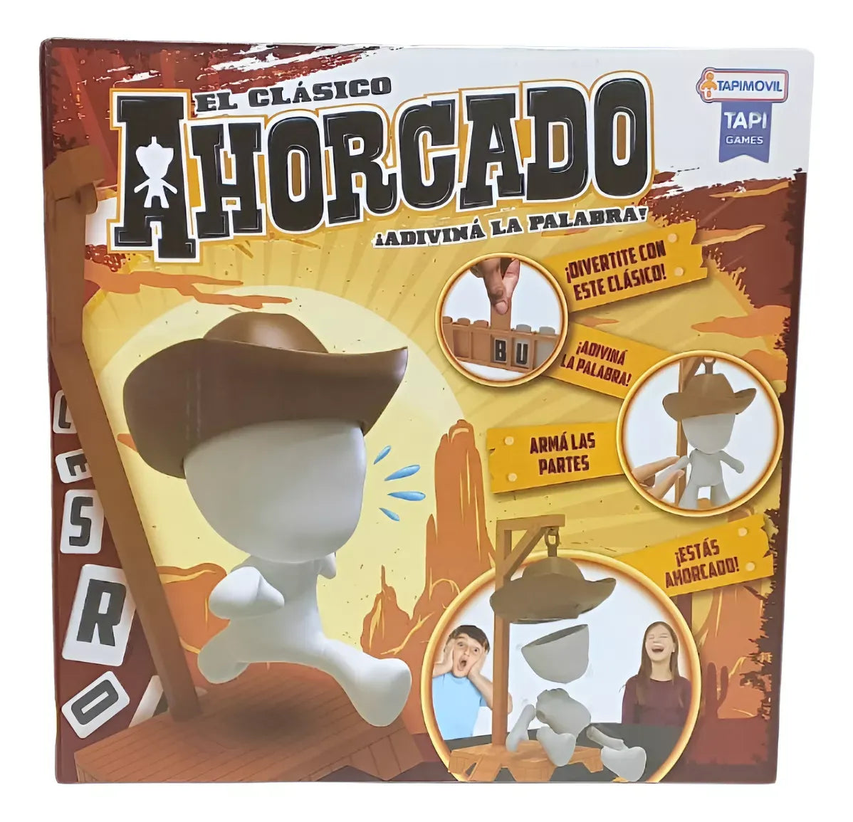Juego De Mesa El Clasico Ahorcado Ft13190