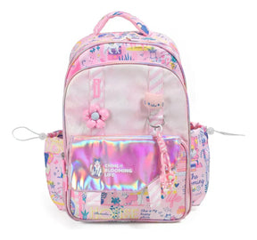 Chimola Mochila Espalda 17p My Friends Blooming Pink TR189
