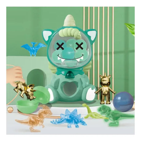 Mini Maquina Expendedora de Unicornio Verde KL445 Shine