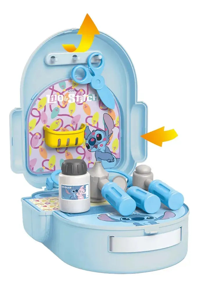 Valija Mochila Fashion Schoolbag Stitch Doctor Ikdis069 Celeste