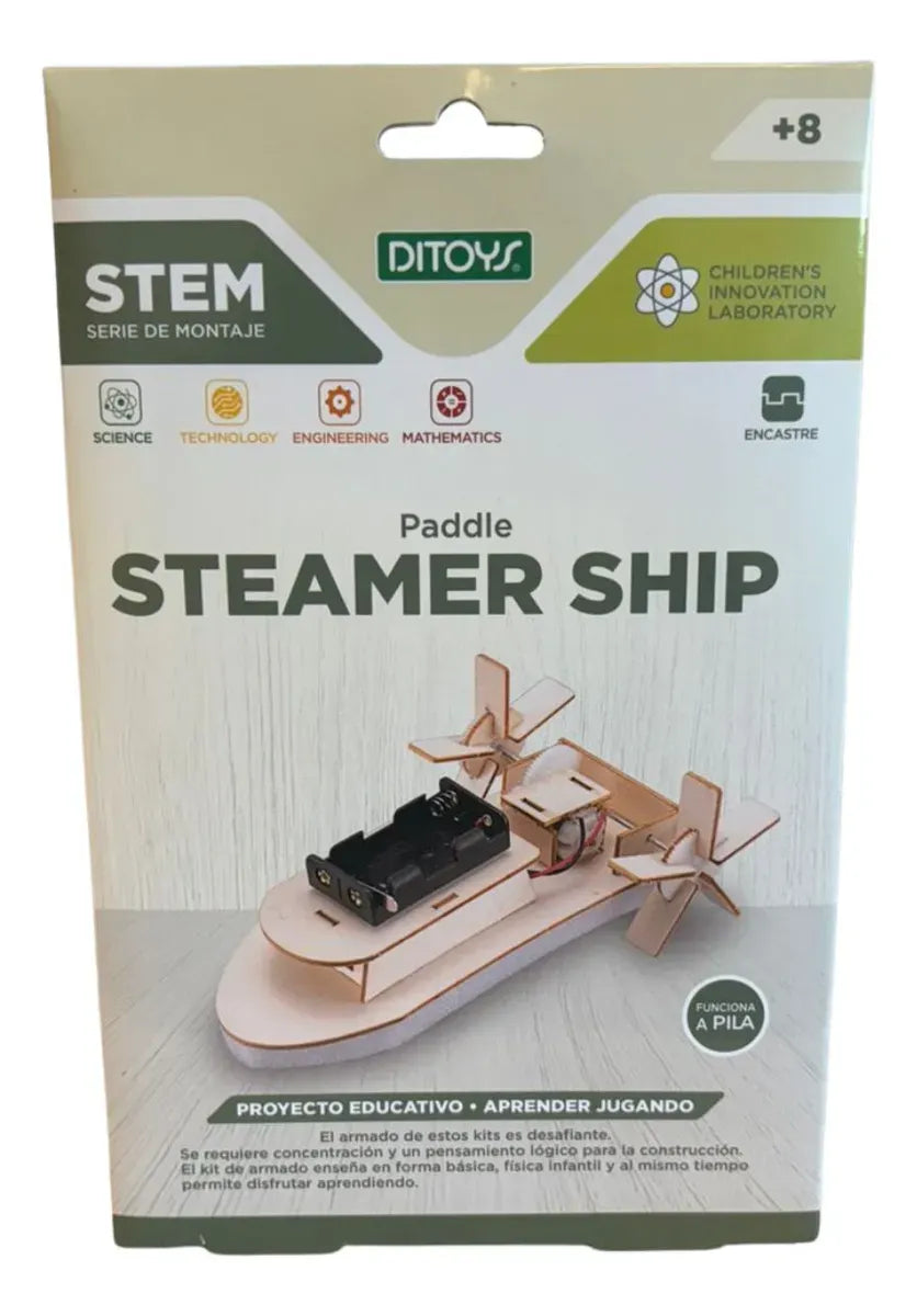Stem Proyecto Educativo Kit Para Armar Verde 2990 Ditoys
