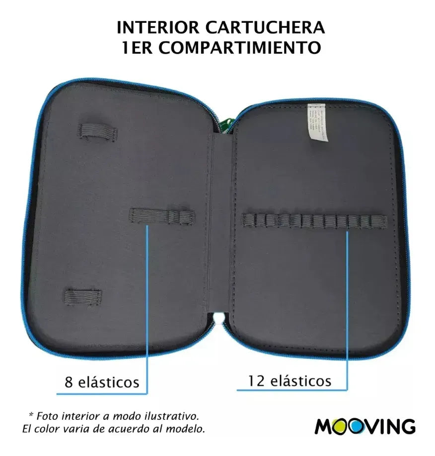 Mooving Cartuchera 2 Pisos Afa 1521229