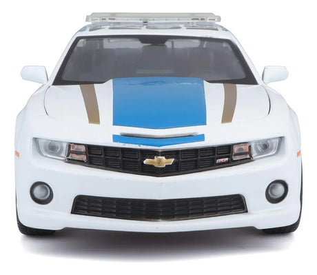 Maisto 1:24 Chevrolet Camaro SS Police 2010 Blanco 31208