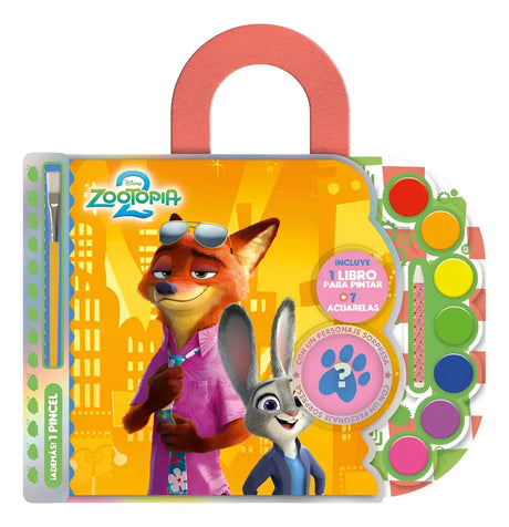Blister Acuarelas Zootopia 2 Edicion Especial FDA25 N5 6549