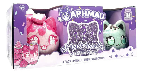 Aphmau Original Peluche Meemeow Pack X3 Sparkle 60203ic