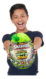 Smashers Mega Egg Jurassic Light Up Dino +26 Sorpresas 7852
