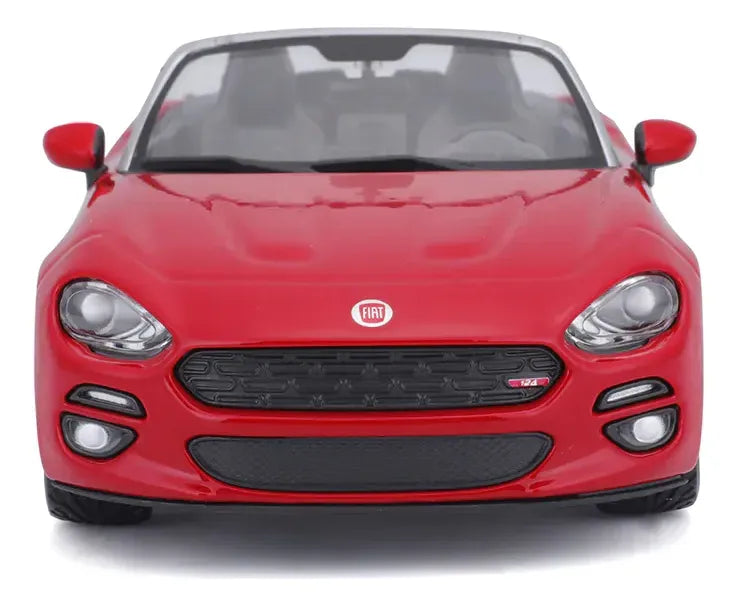 Bburago 1:24 Fiat 124 Spider Rojo Metalizado 18-21083