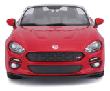 Bburago 1:24 Fiat 124 Spider Rojo Metalizado 18-21083