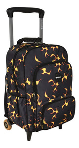 Gremond Mochila con carro negra con fueguitos 5051500054