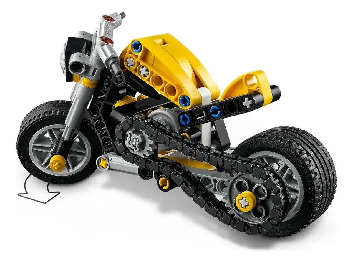 Lego Technic: Moto Amarilla 42225