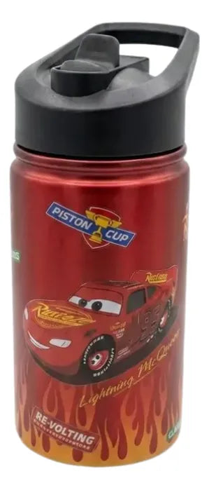 Botella Infantil Acero Inoxidable 400ml Cars DCA8350