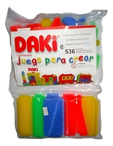 Daki con Rectangulos Gdes 88Pzs 536