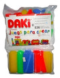 Daki con Rectangulos Gdes 88Pzs 536