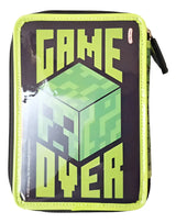 Cresko Cartuchera PVC Minecraft 2P Gameover MI531