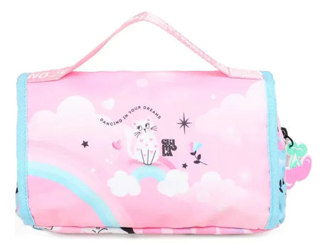 Chimola Cartuchera Custom Cat Pink Aqua TR170