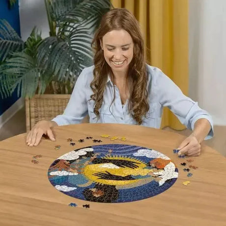 Ravensburger Puzzle Circular 500 Pz Little Sun Feel 12000763