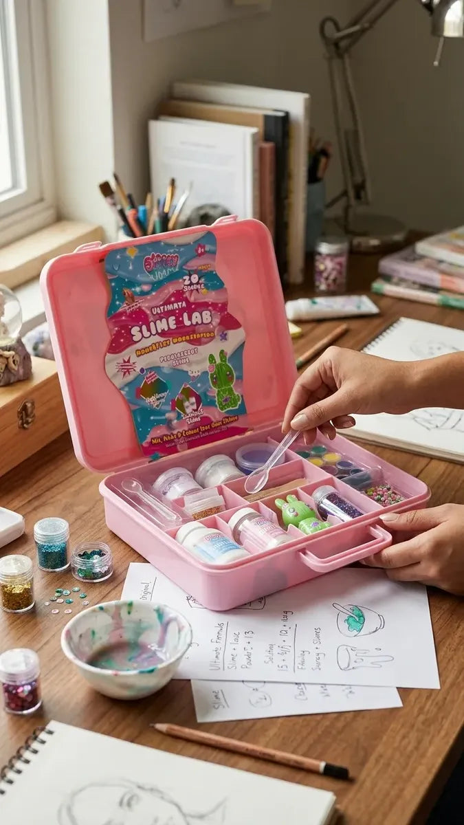 Juego De Laboratorio Slime Ultimate Gloopy Lab Sl6102 Shine