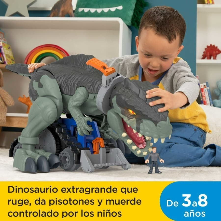 Imaginext Jurassic World Mega Dino Stomp & Rumb Gwt22 Mattel