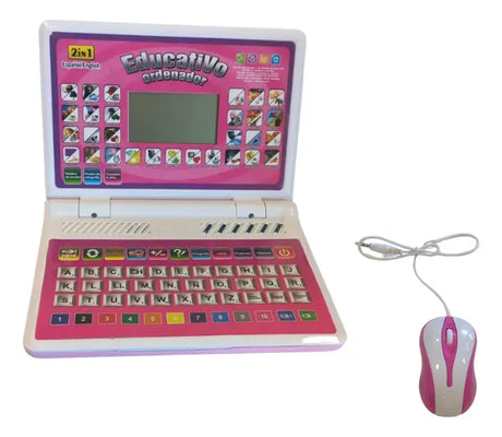 Notebook Educativa Español-ingles 2en 1 7182 (683es) Rosa