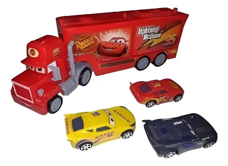 Cars Deluxe Mack con contenedor para autos 2451
