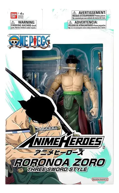 Anime Heroes One Piece Roronoa Zoro Three Sword Style 36930/37052