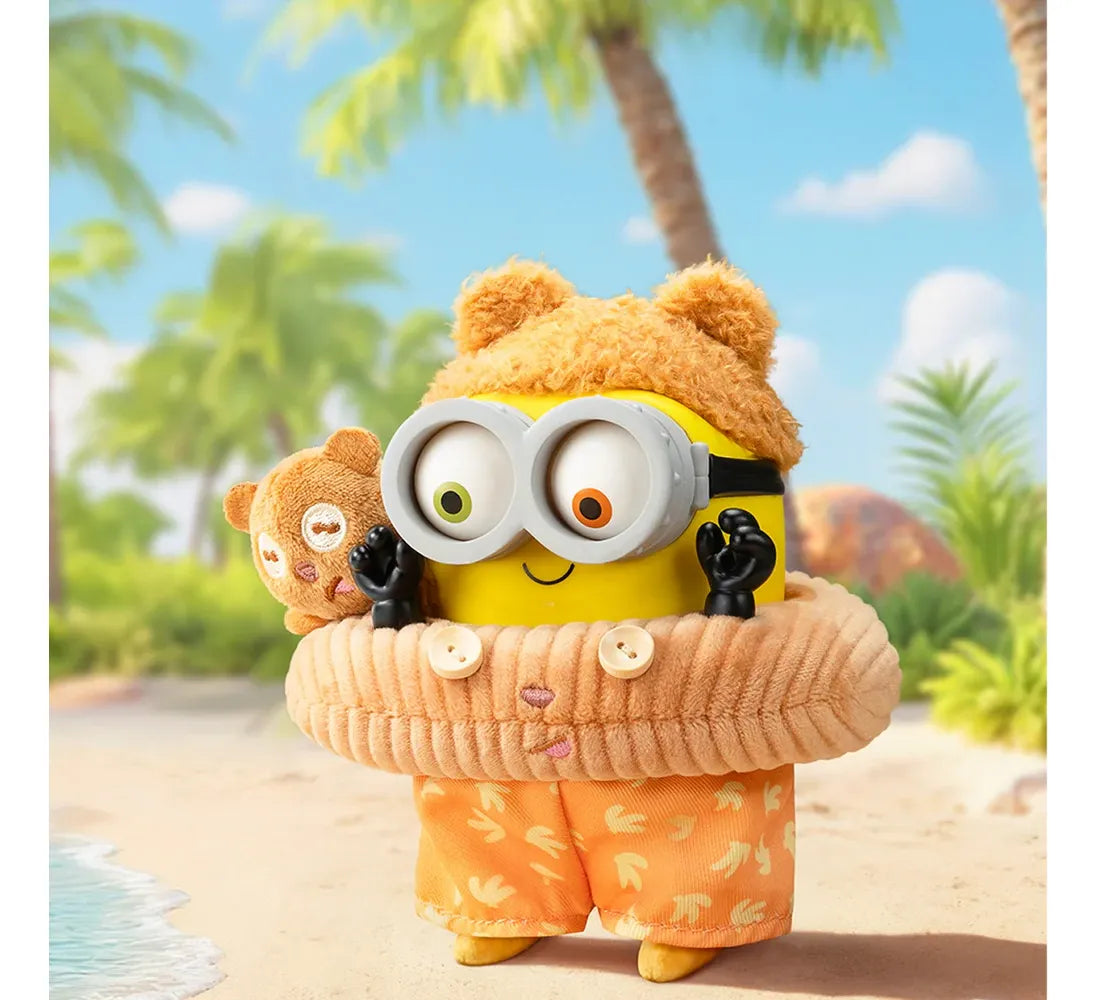 52toysminion Bob & Tim Vinilo Plush Llavero Blind Box 78863