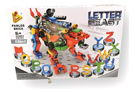 Panlos Bloques Alphabet Beast 13 en 1 2286204