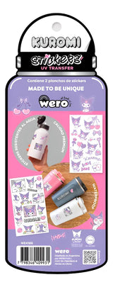 Wero Botella Sticker Kuromi WE4166