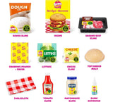 Slime Mart Canasto De Compras Hamburguesa 6069