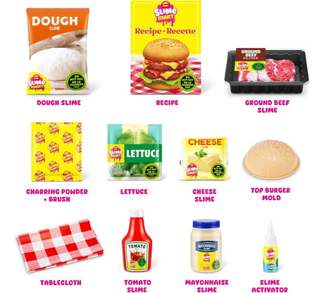 Slime Mart Canasto De Compras Hamburguesa 6069