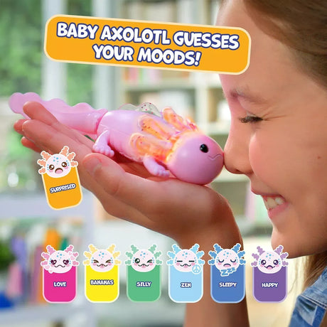 Fingerlings Axolotl Auggie con Piscina 3143